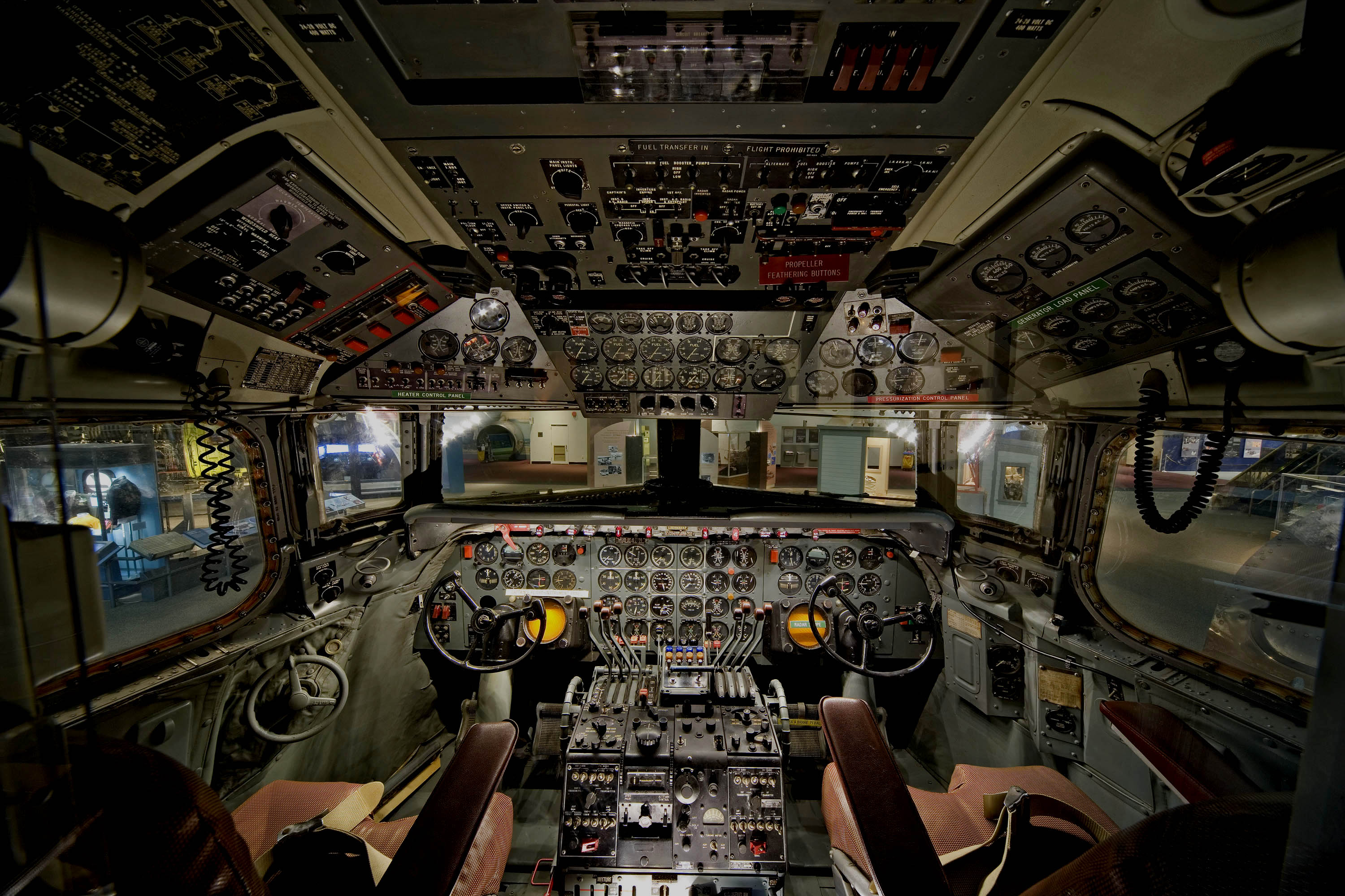 space shuttle cockpit view high res