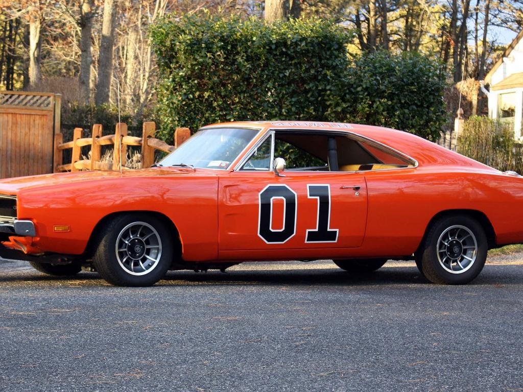 Rod Charger General Lee Classic Widescreen Wallpaper