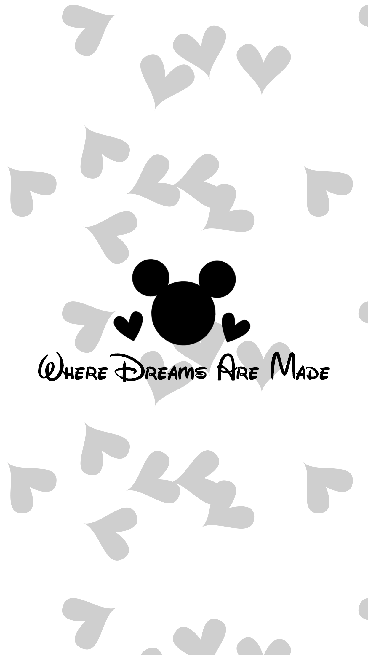 White Mickey Mouse Wallpapers on