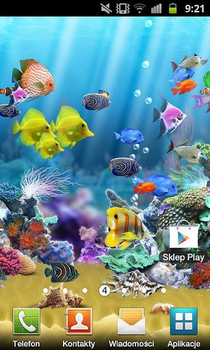 Bigger Aquarium Live Wallpaper HD For Android Screenshot