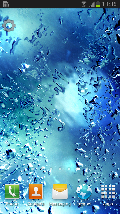 Blue Rain Live Wallpaper Android Apps On Google Play
