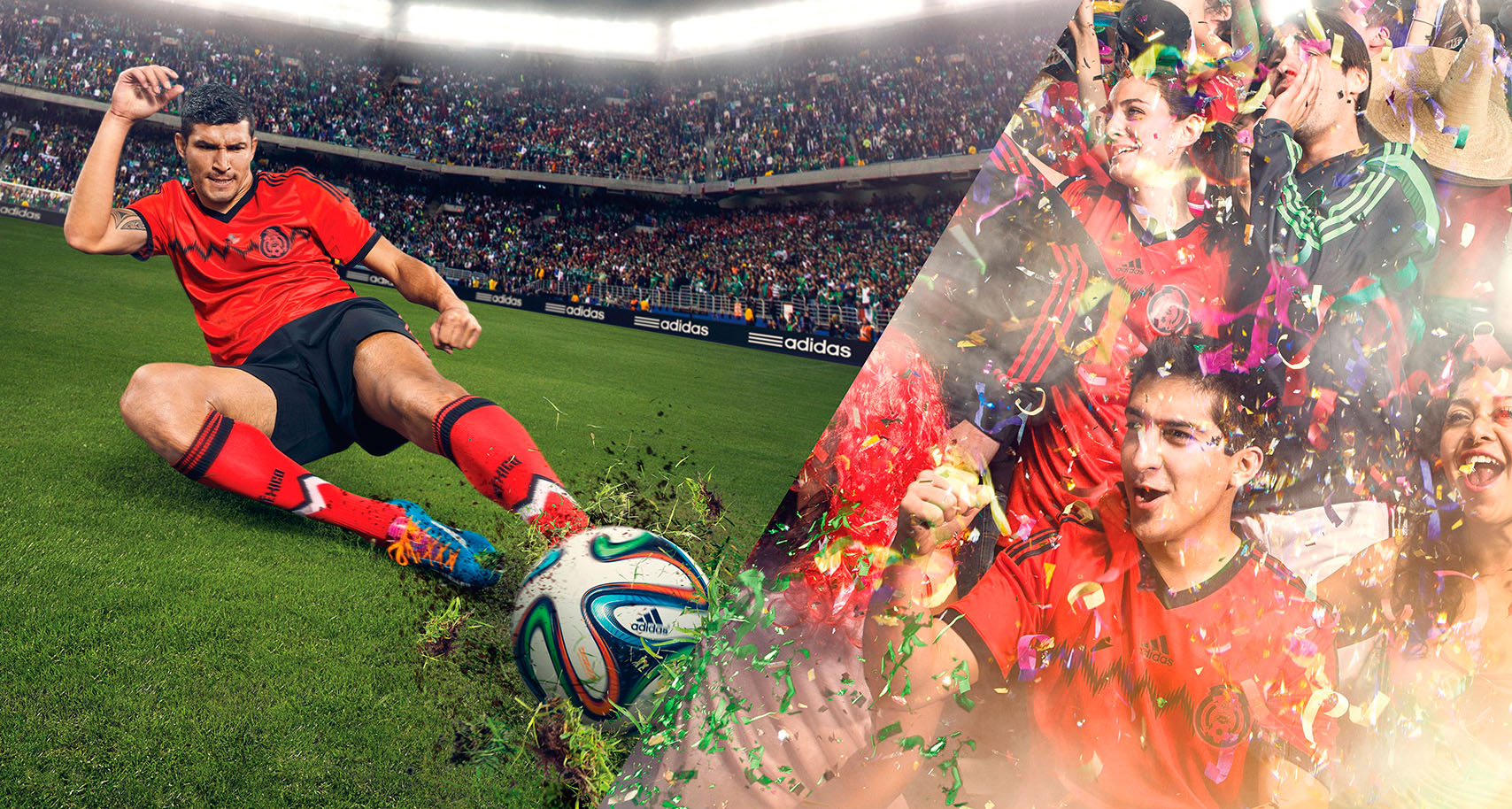 Adidas Soccer World Cup Team Mexico By Freddy Fabris Visogler