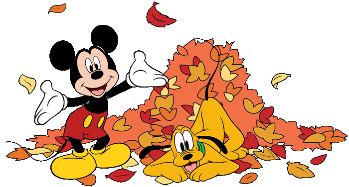 Disney Autumn Fall Season Clip Art Image Galore