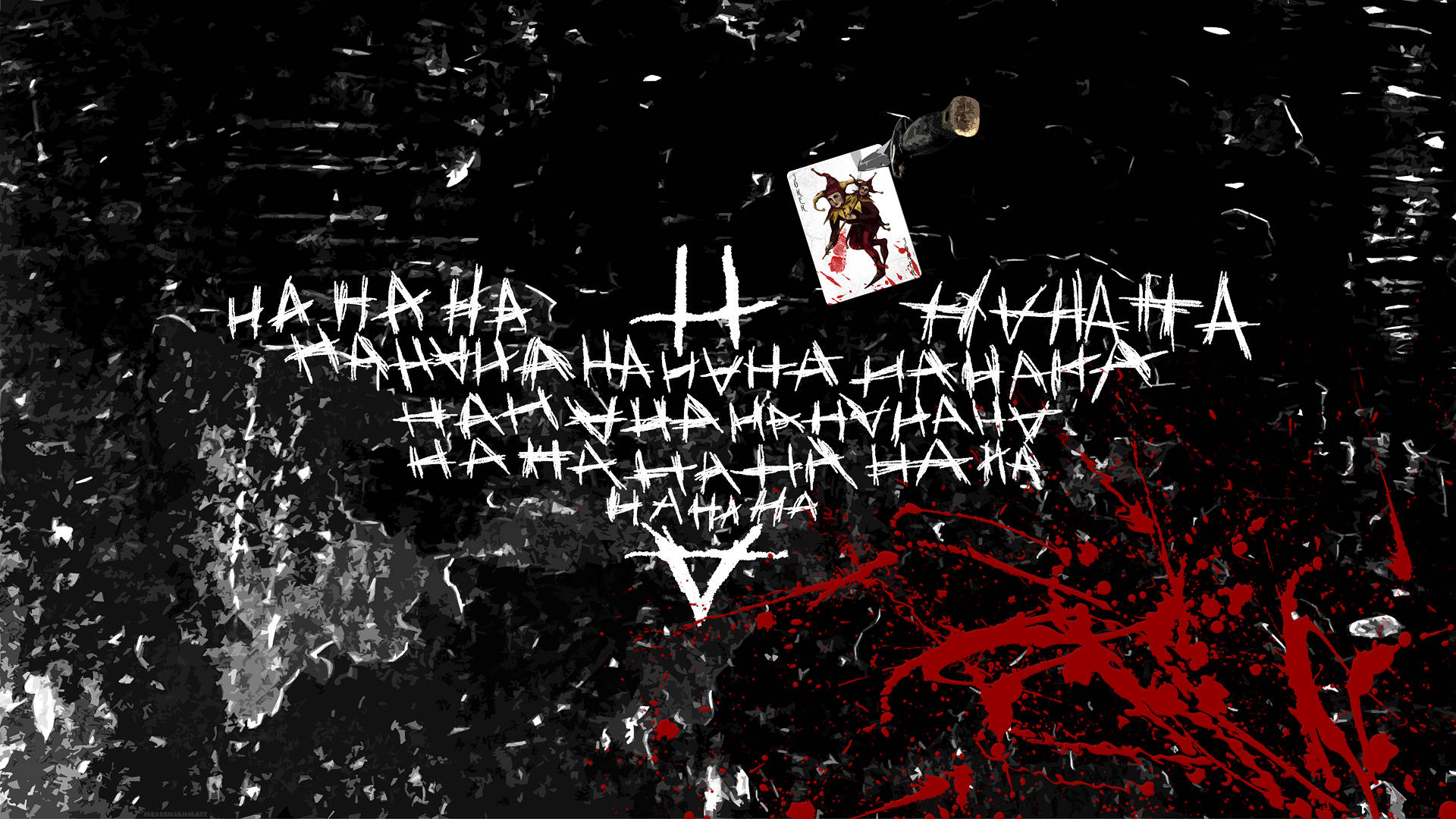Joker Card Hahaha Hi7ldhkr9kk57sv7 Wallpaper