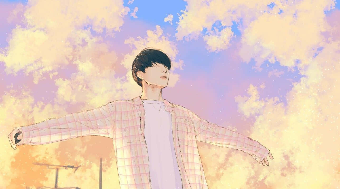 Bts Cartoon Wallpaper