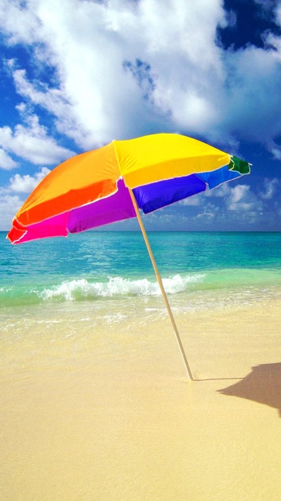 Beach Umbrella On The Jpg