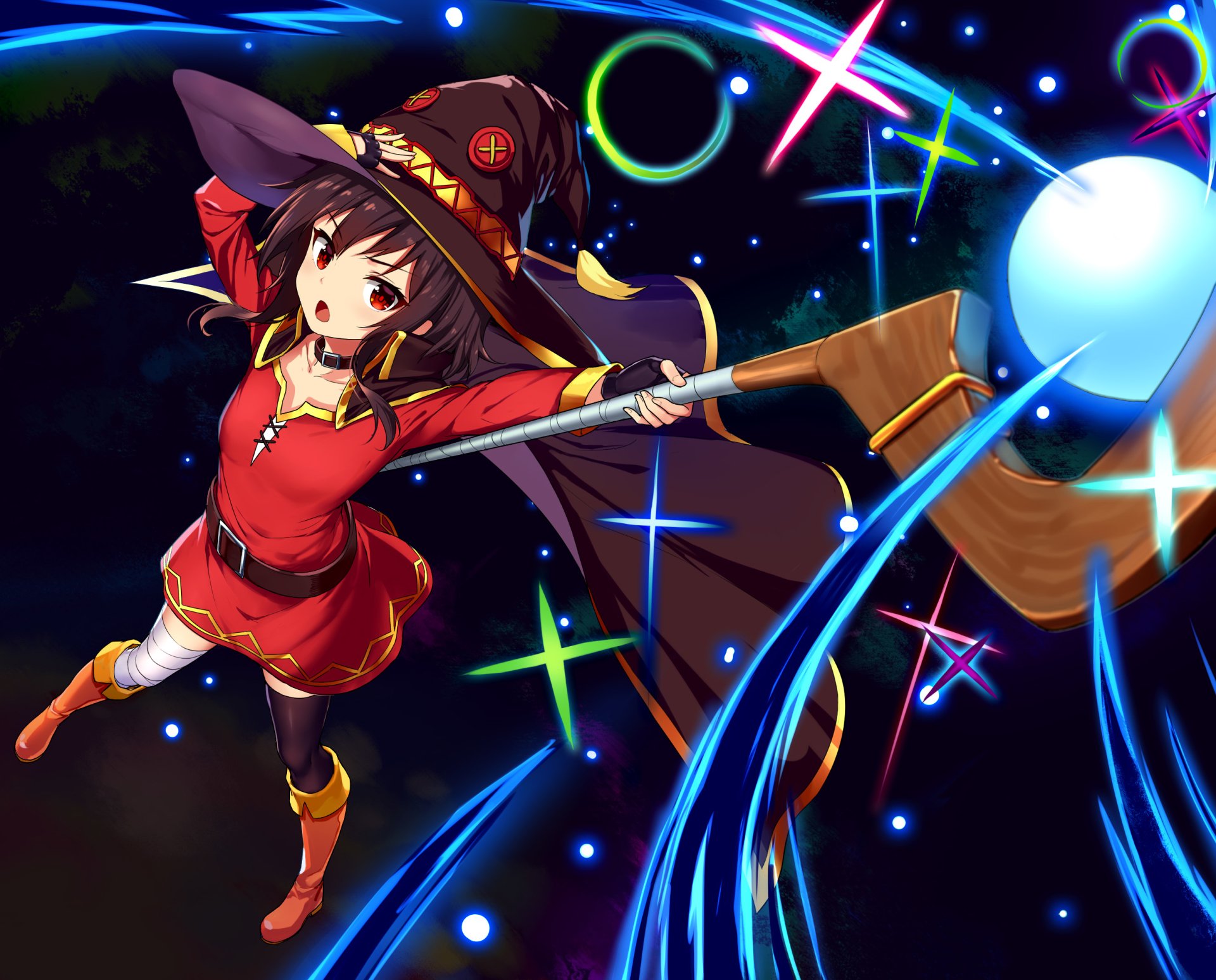 Free Download Explosion Megumi Chan Full Hd Wallpaper And Background 19x1547 For Your Desktop Mobile Tablet Explore 94 Megumin Wallpapers Megumin Wallpapers