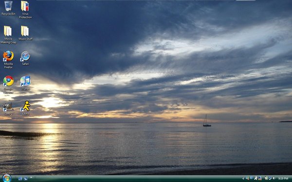 Desktop Cape Cod Sunset By Demonpudding