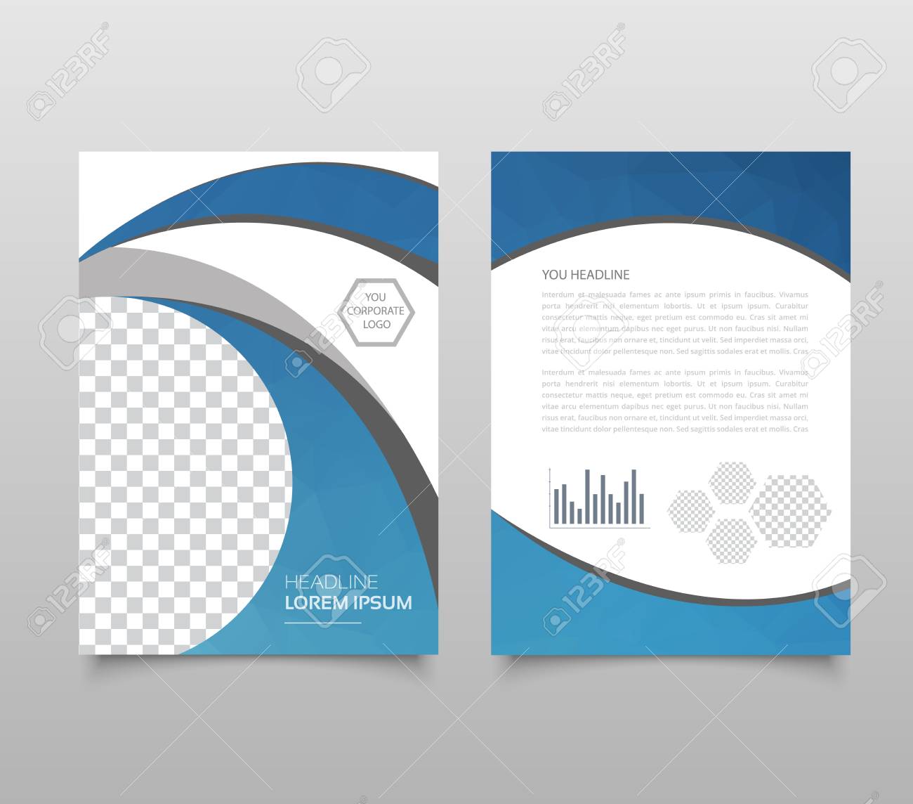 Poster Flyer Pamphlet Brochure Cover Design Layout Space For