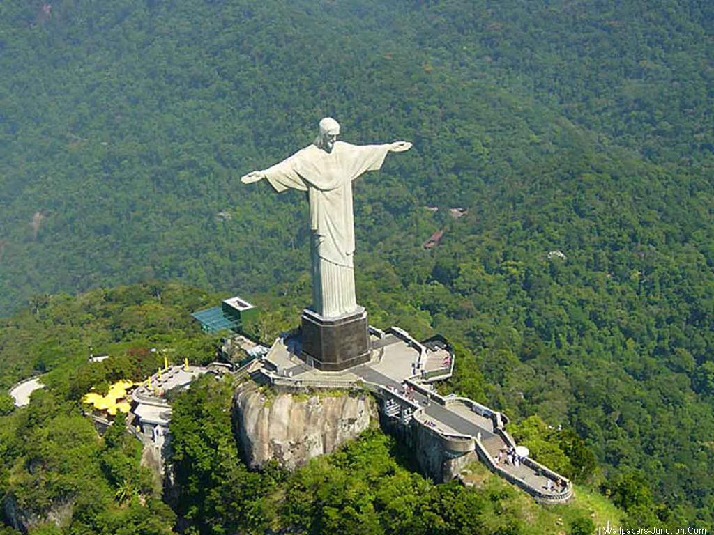 Christ The Redeemer Is A Statue Of Jesus In Rio De