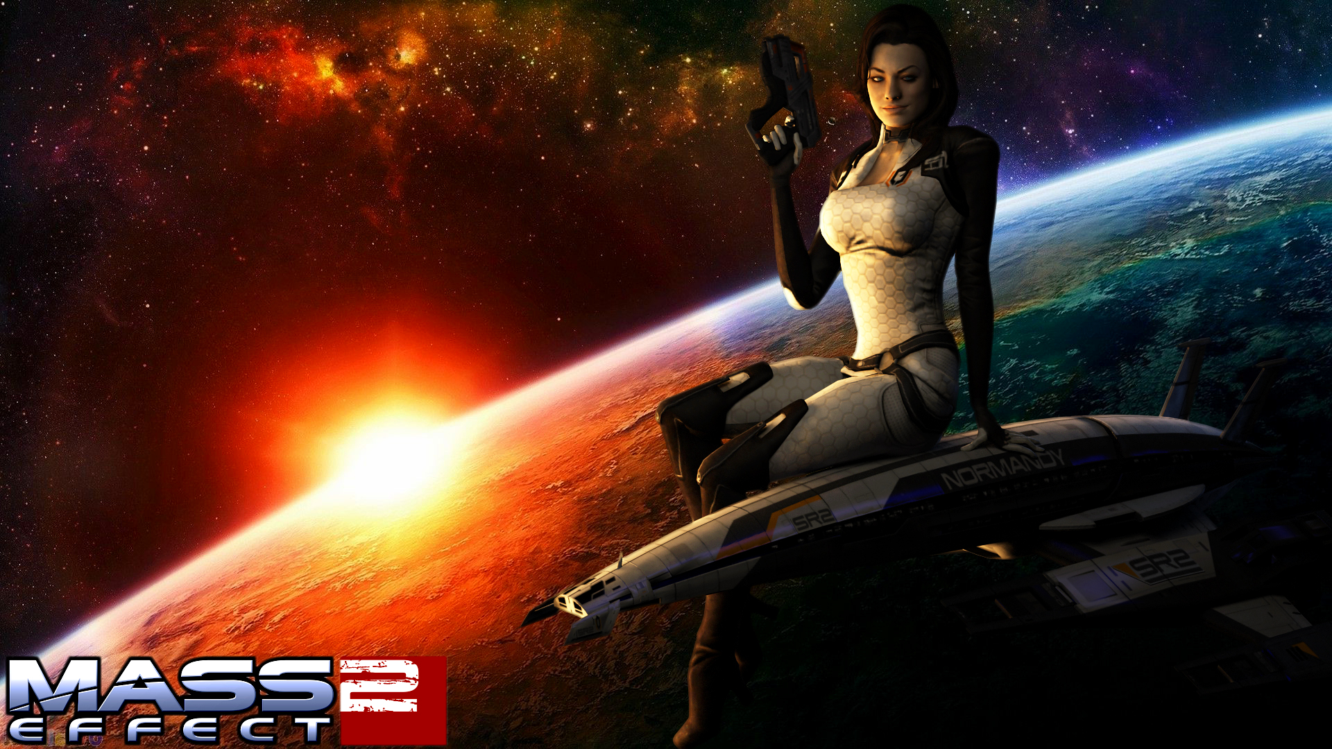 Miranda Lawson Mass Effect Wallpaper Background