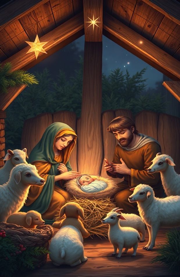 Christmas Nativity Wallpaper