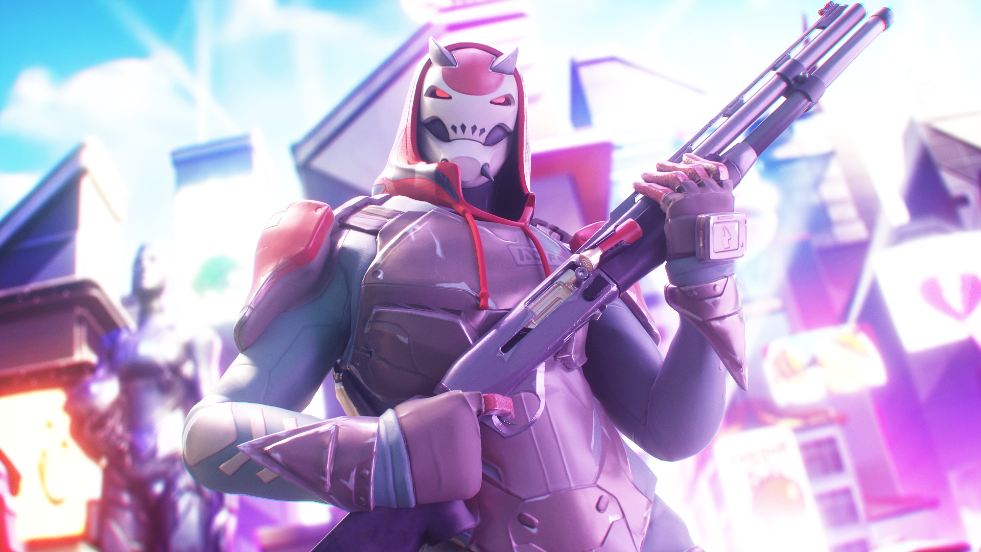 Fortnite Thumbnails On Wallpaper