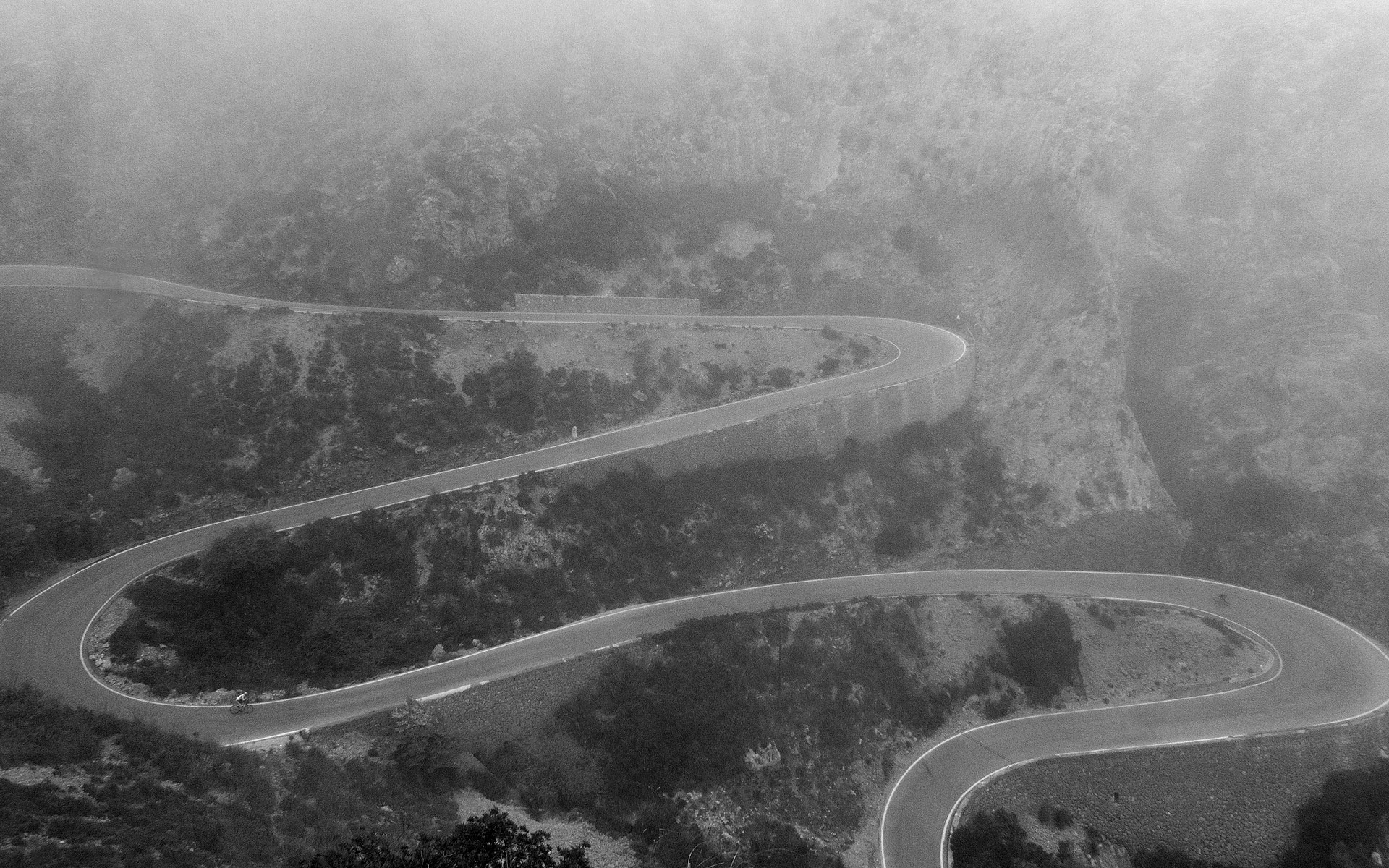 Roads Monochrome HD Wallpaper General