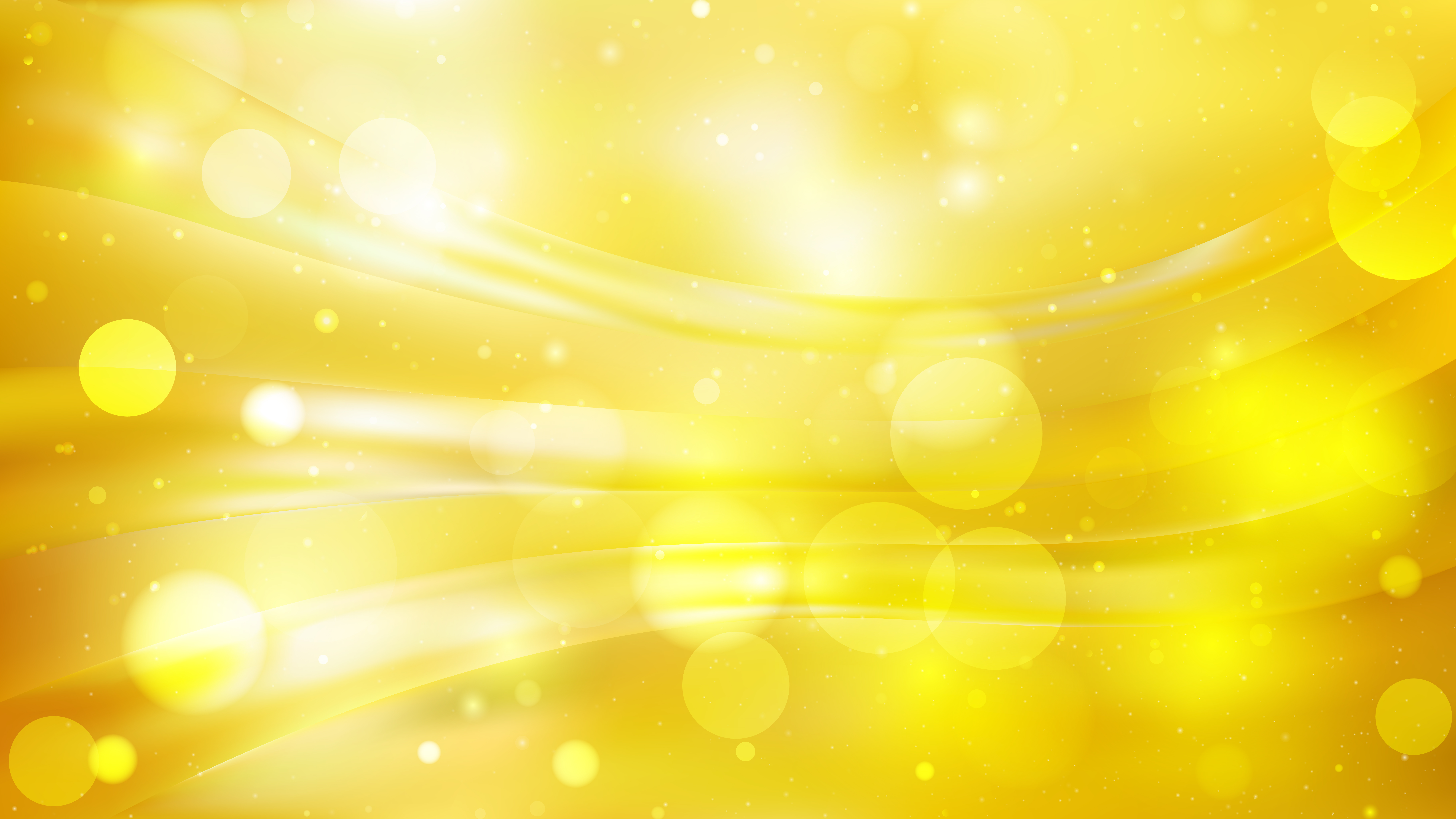 Abstract Orange And Yellow Lights Background Design