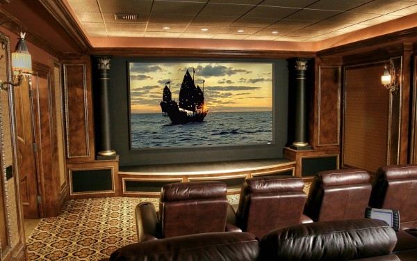 🔥 Free download Download Luxurious Movie Room Wallpaper [600x375] for