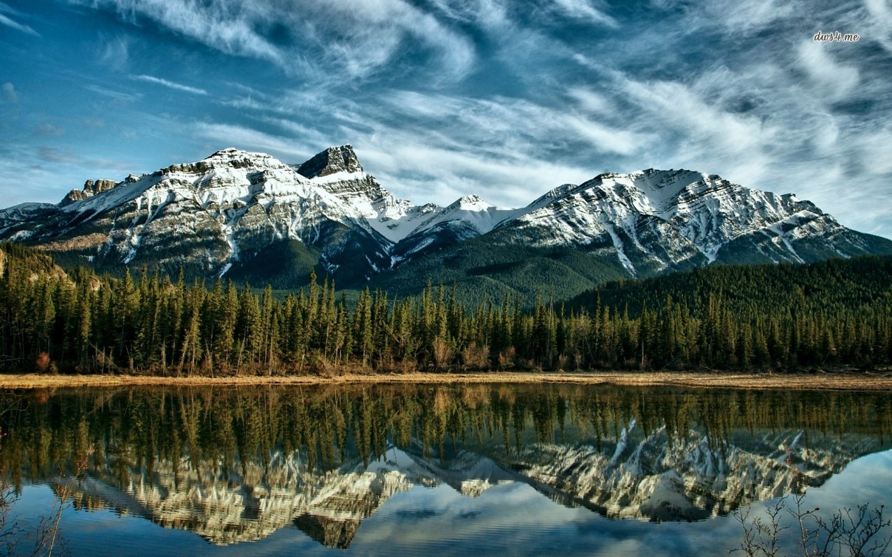 Canadian Rockies Wallpaper Nature
