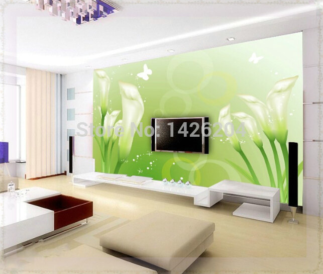 Custom 3d Wall Murals Wallpaper Bedroom Living Room With Tv Background