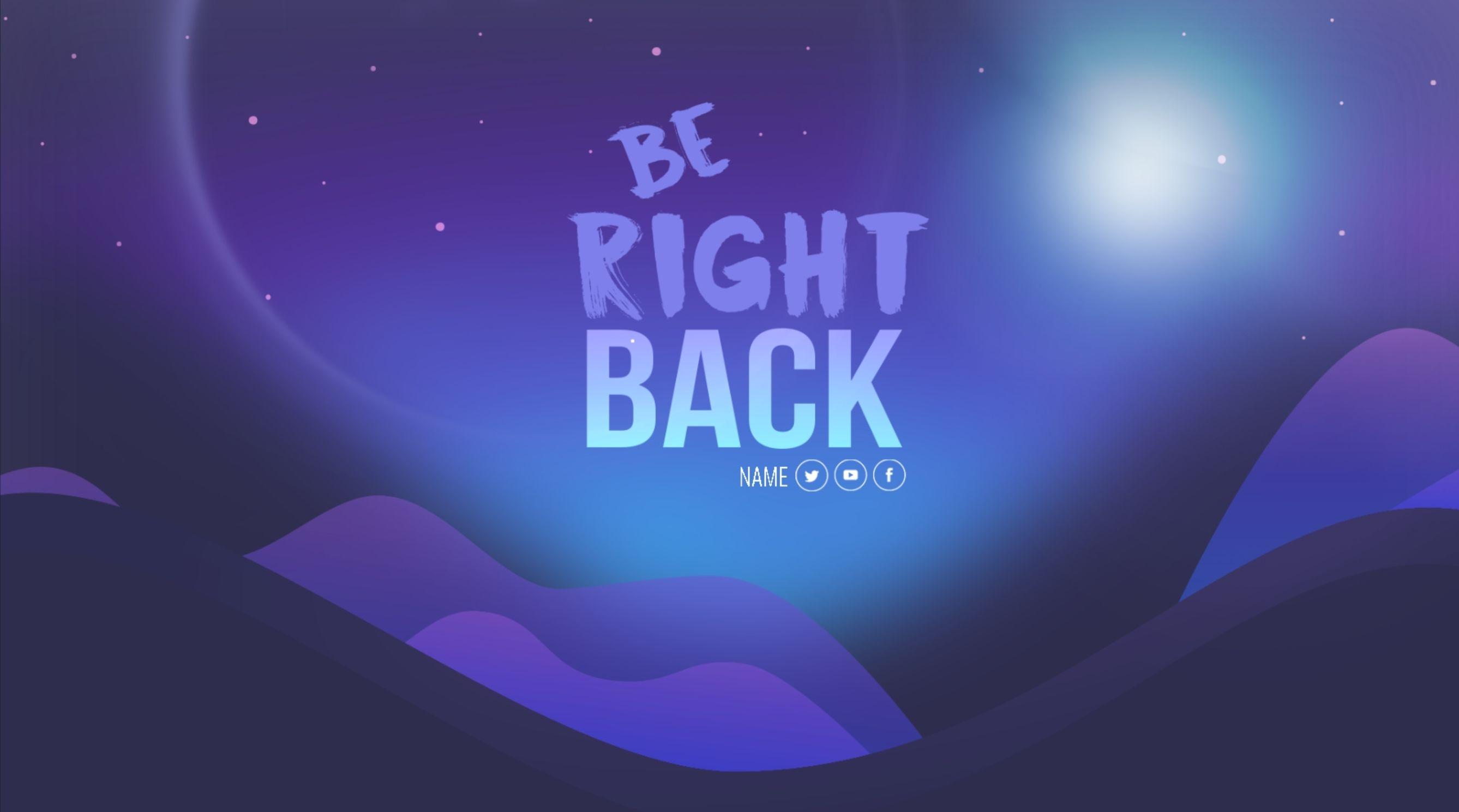 Library Streamlabs Twitch Be Right Back Graphic