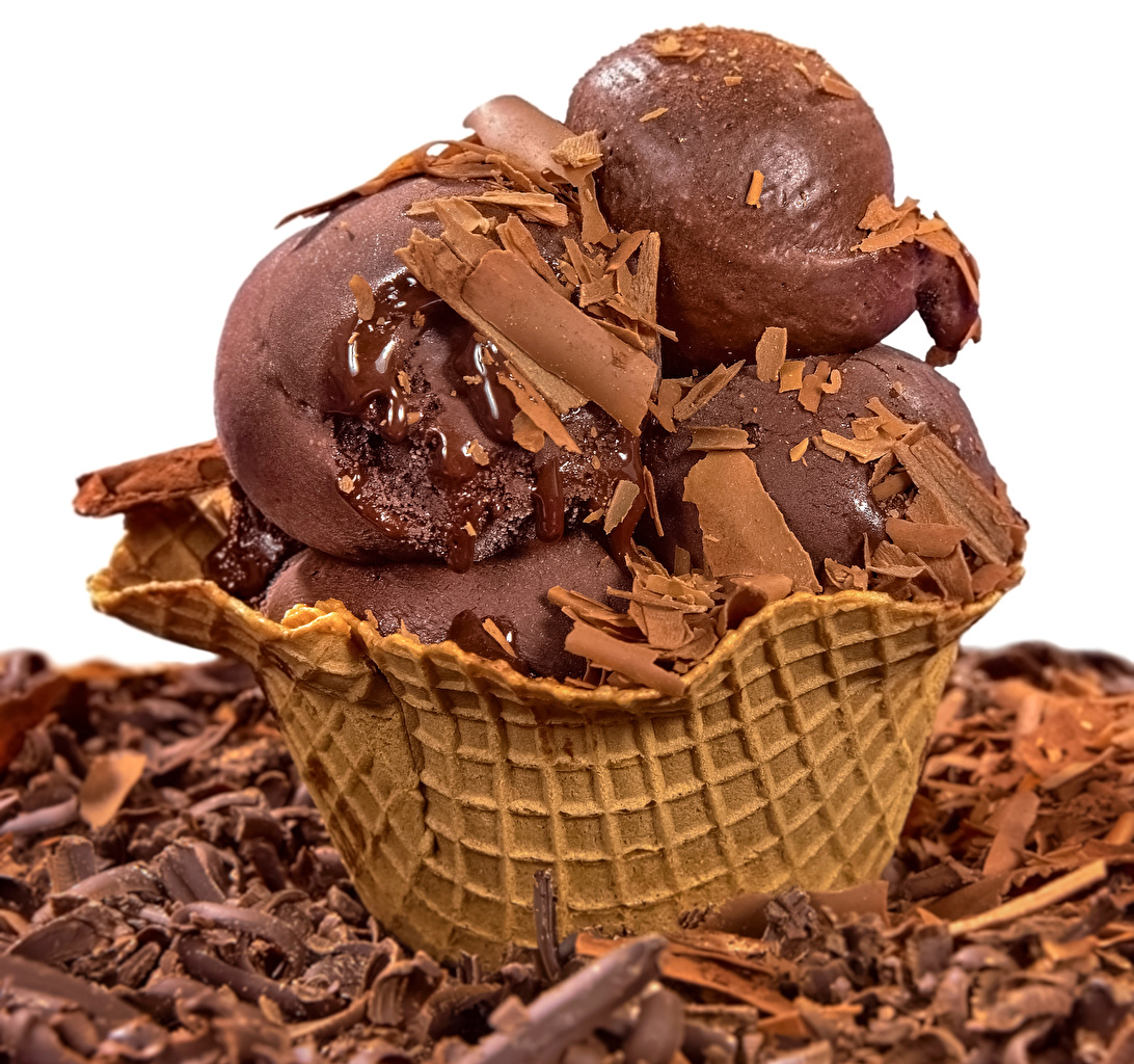 Desktop Wallpaper Chocolate Ice Cream Food Sweets