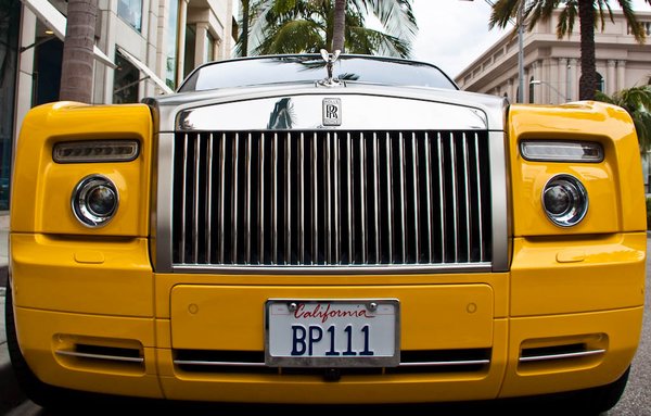 Rolls Royce on Rodeo Drive Photo