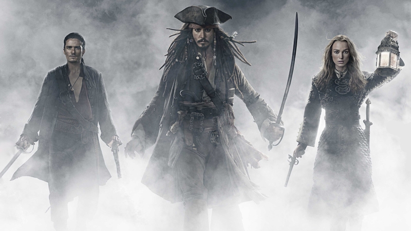 Johnny Depp Orlando Bloom Captain Jack Sparrow Eliza Wallpaper