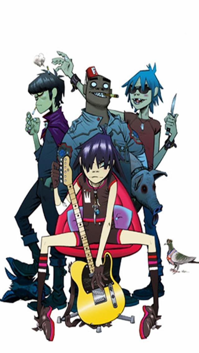 Gorillaz Music iPhone Wallpaper S 3g