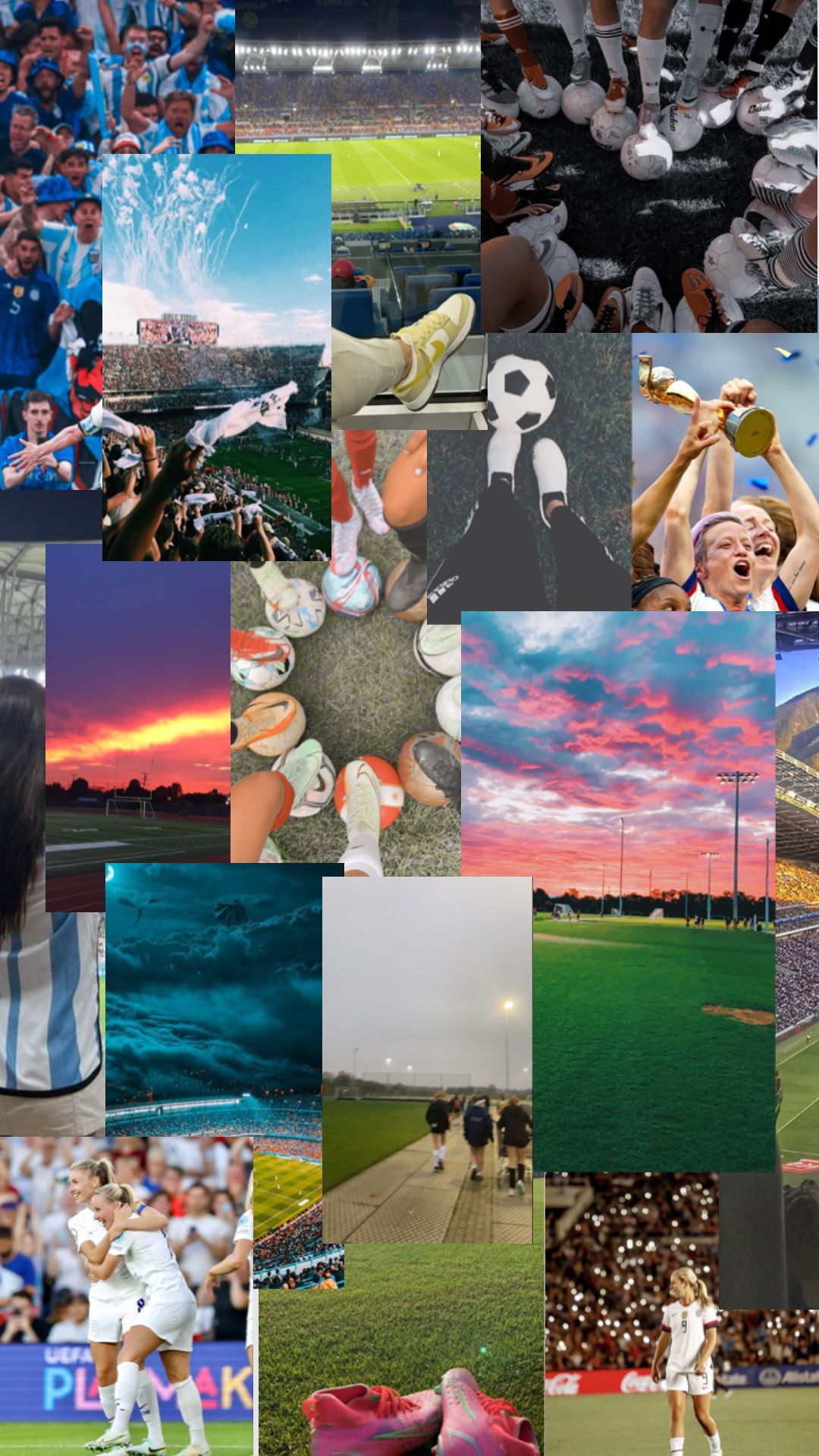 Girl Soccer Background Wallpaper