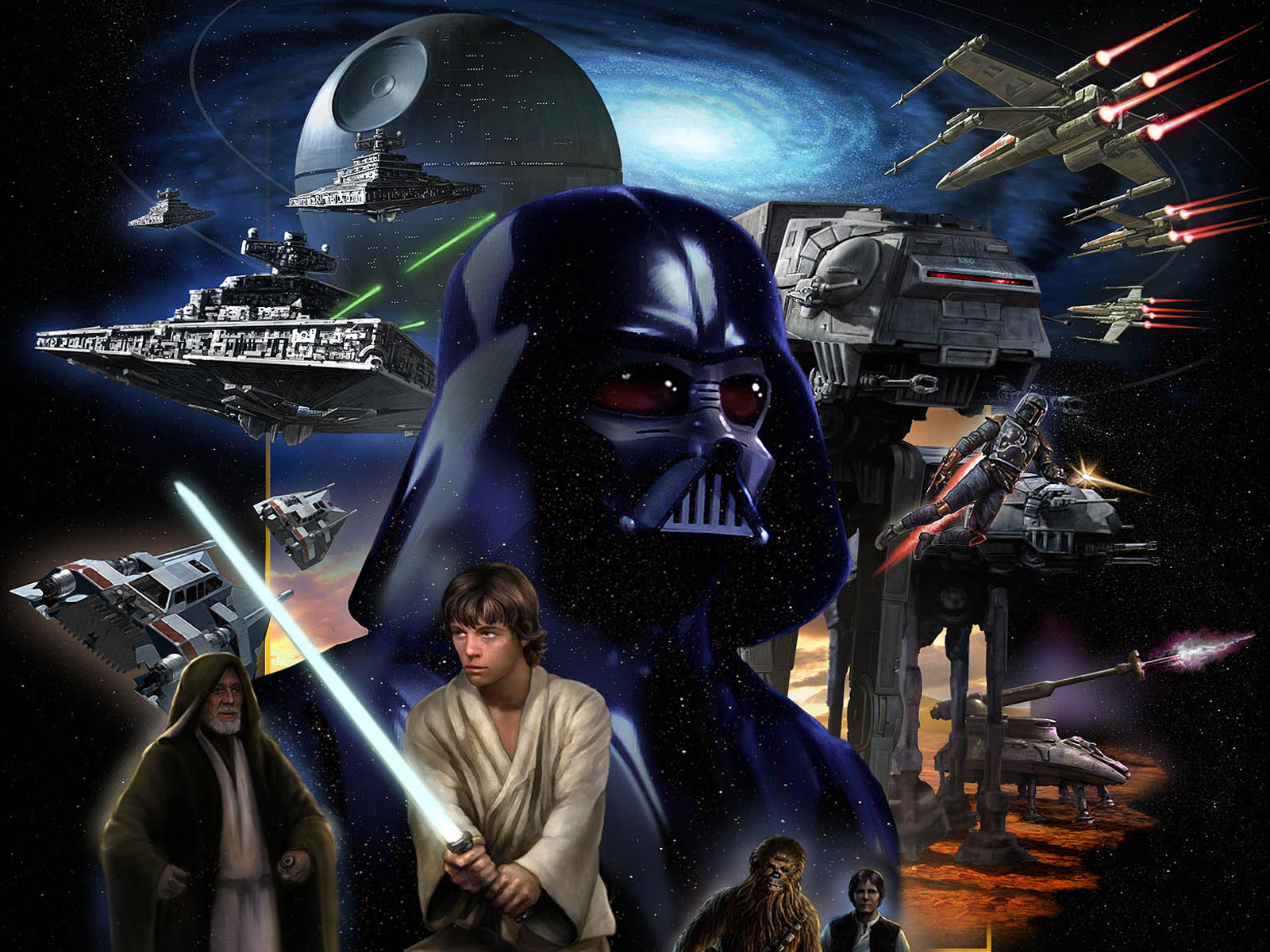49 Star Wars Hd Desktop Wallpaper On Wallpapersafari