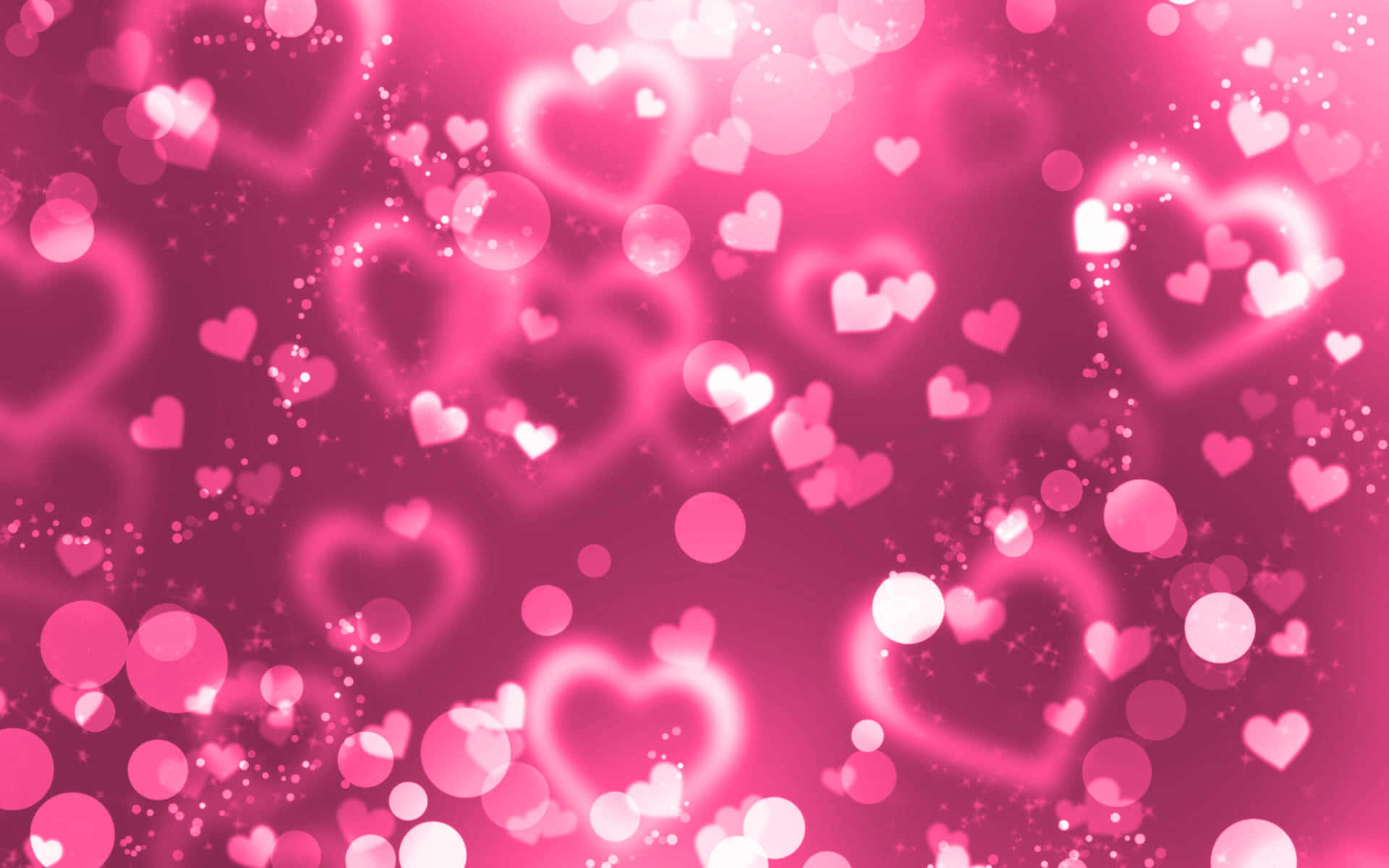 Hearts Background Wallpaper