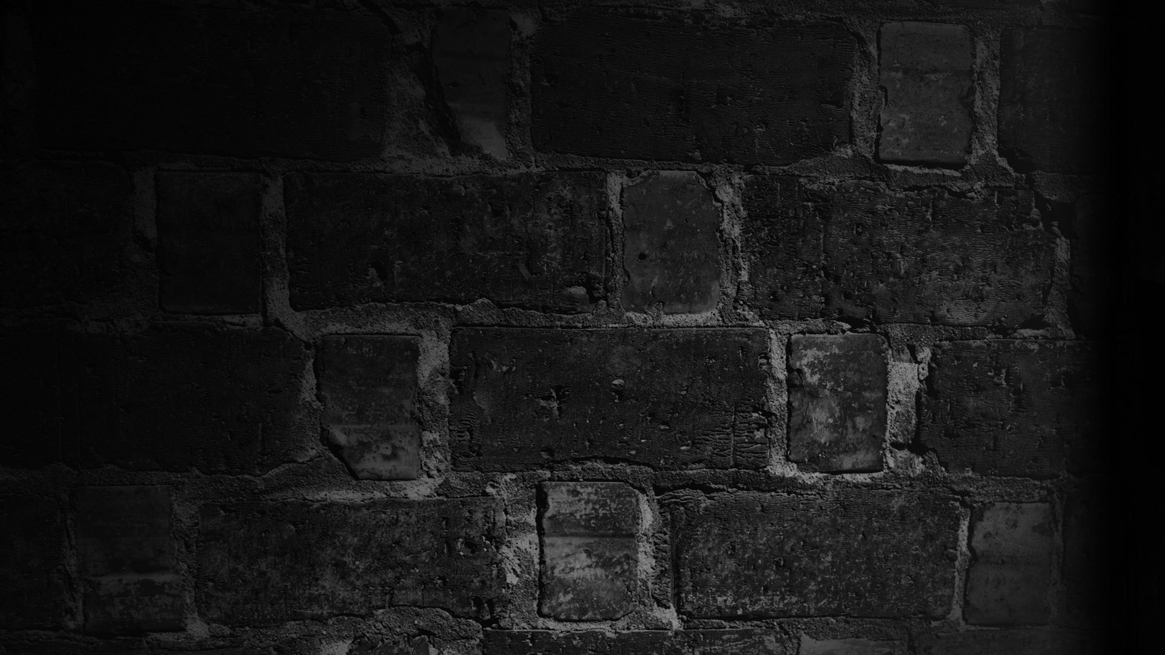 HD Background Black Wall Brick Texture Wallpaper WallpapersByte