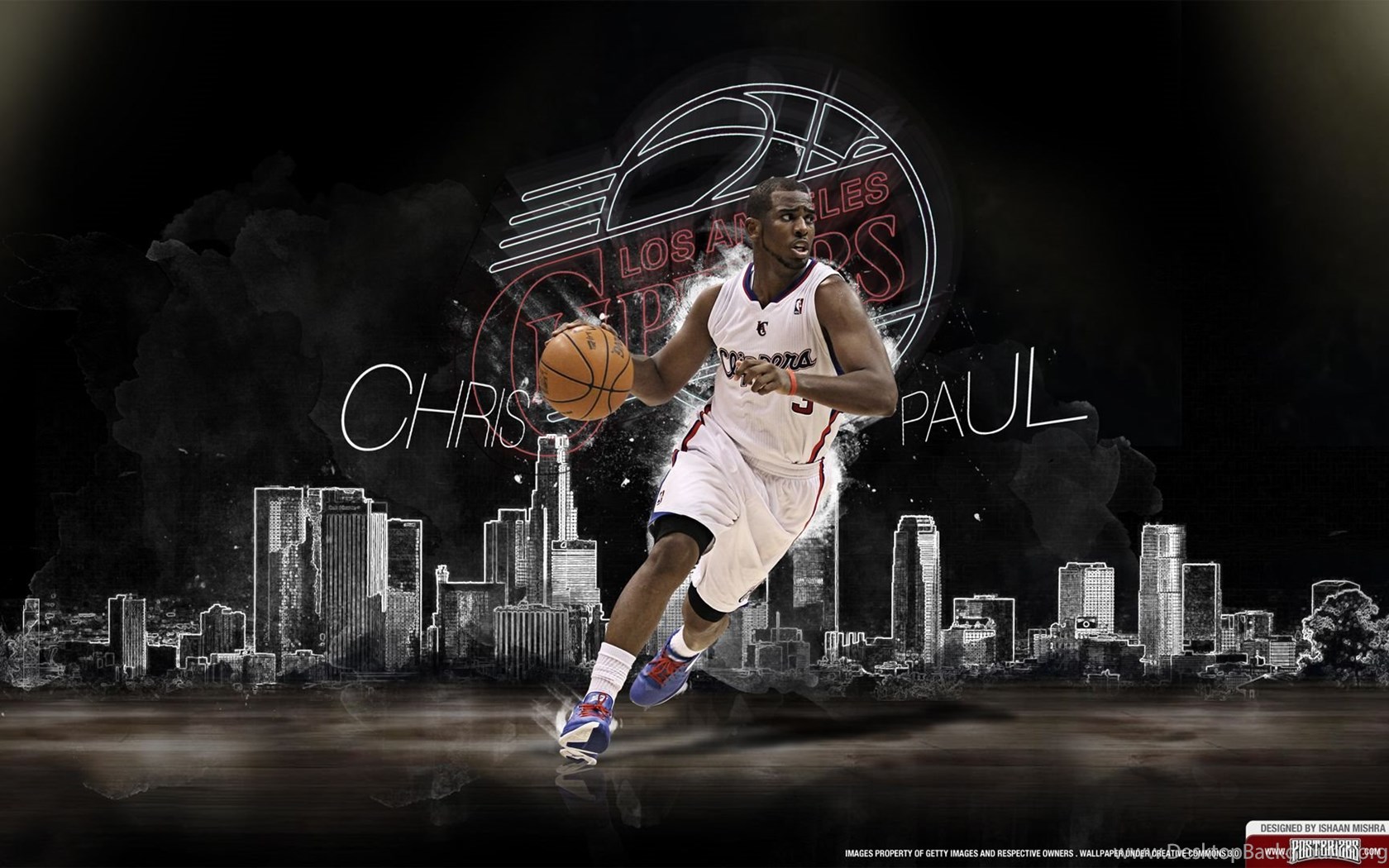 Chris Paul Cp3 Clippers Wallpaper Desktop Background
