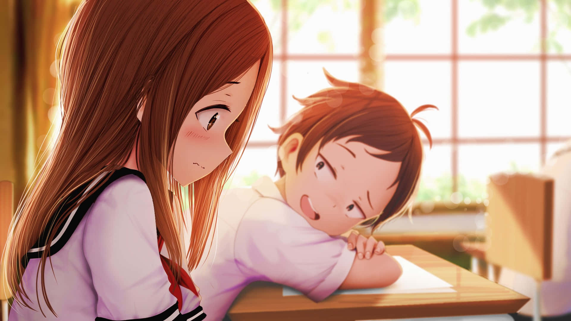 School Girl Wallpaper