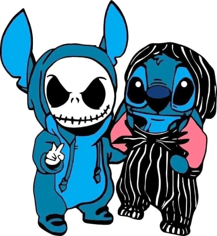 Enjoy Your Halloween With Lilo And Stitch This Year Wallpaper