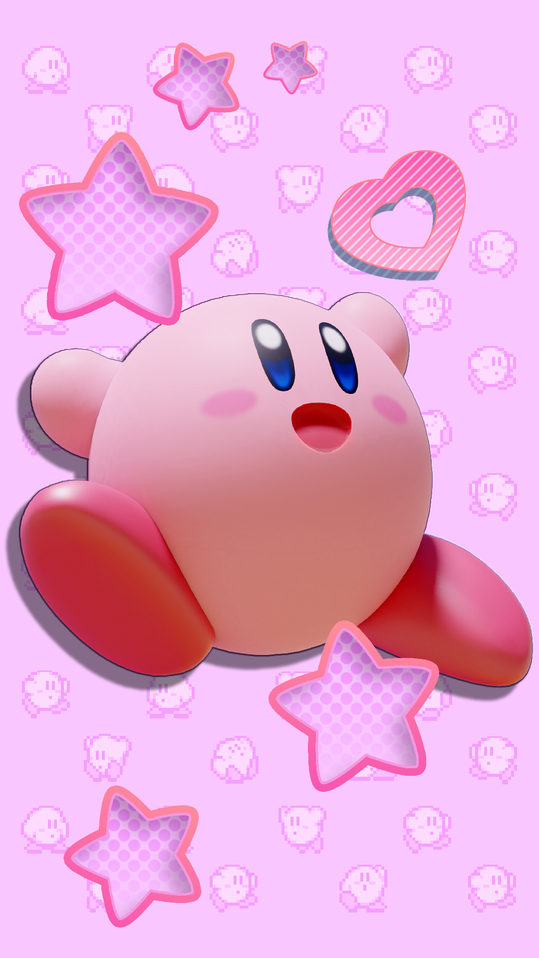 POYO A phone wallpaper ive made feel free to use it rKirby