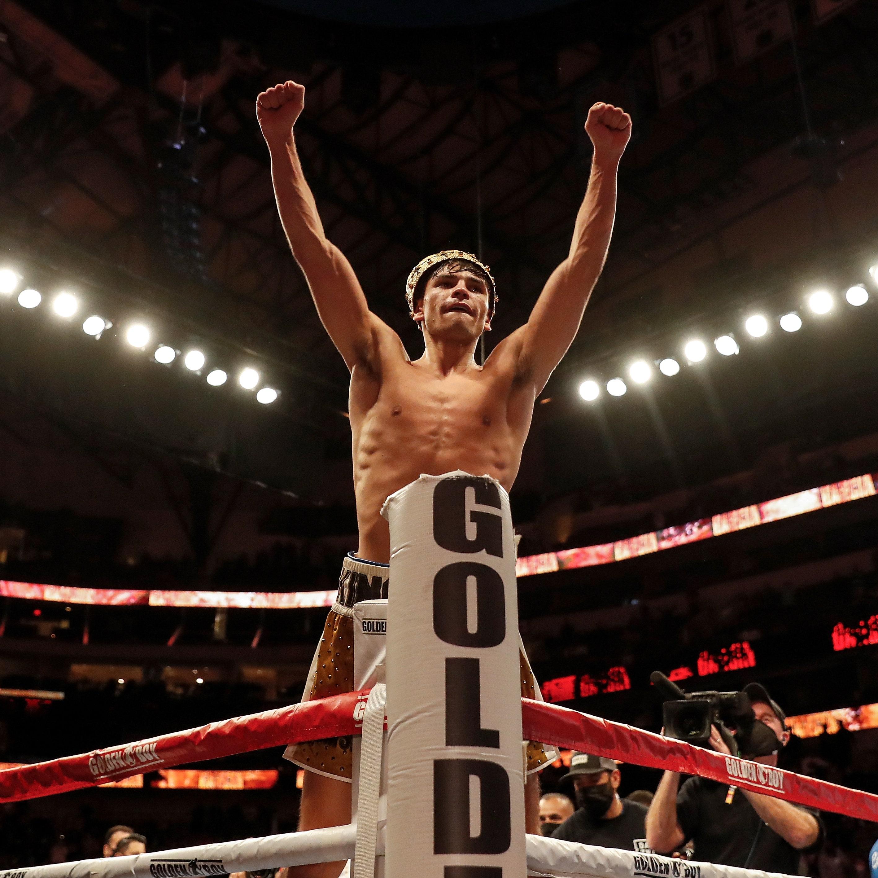 Boxer Ryan Garcia Celebrates With Post Fight Whataburger GQ