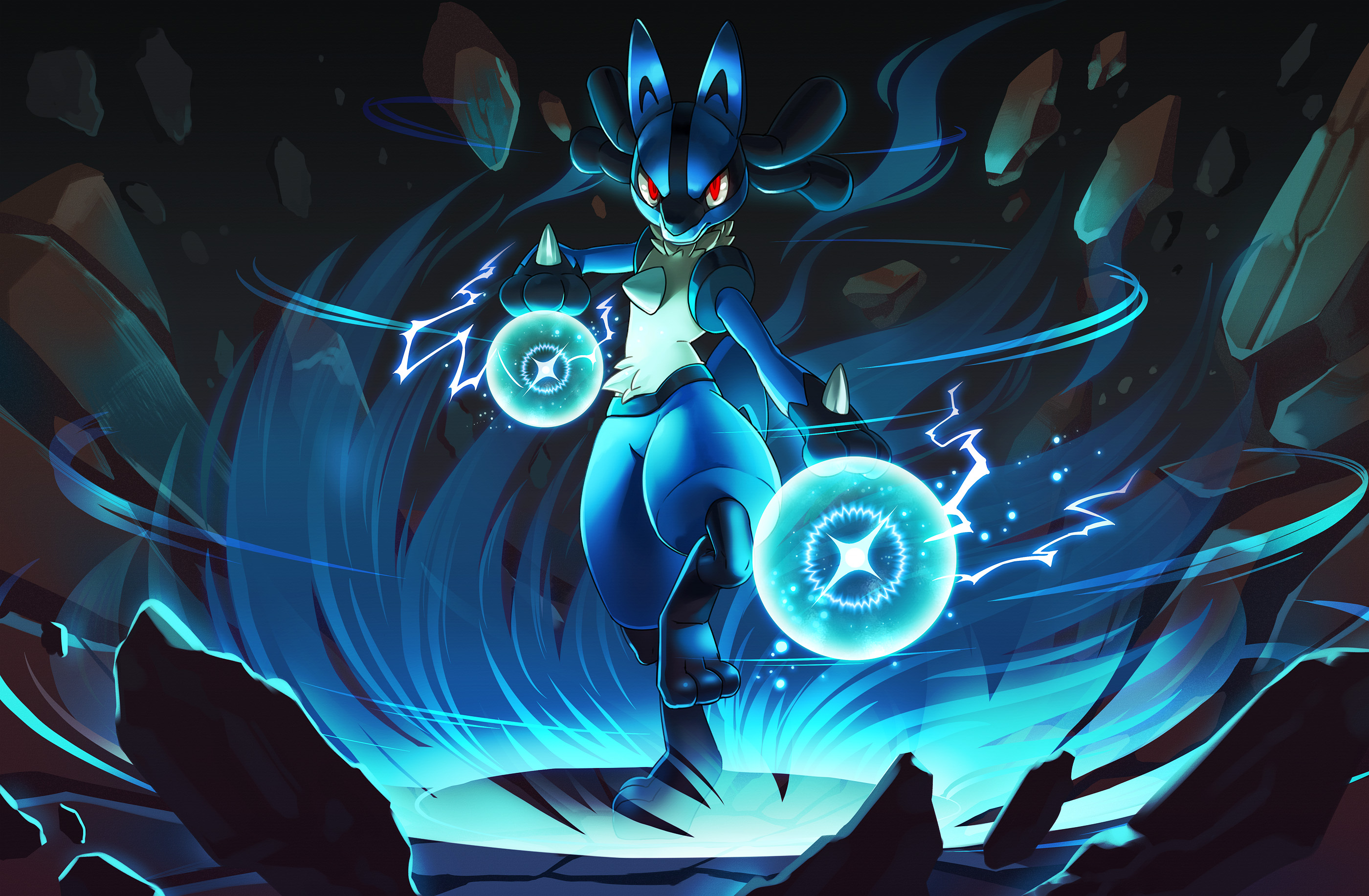 Lucario Pok Mon HD Wallpaper And Background