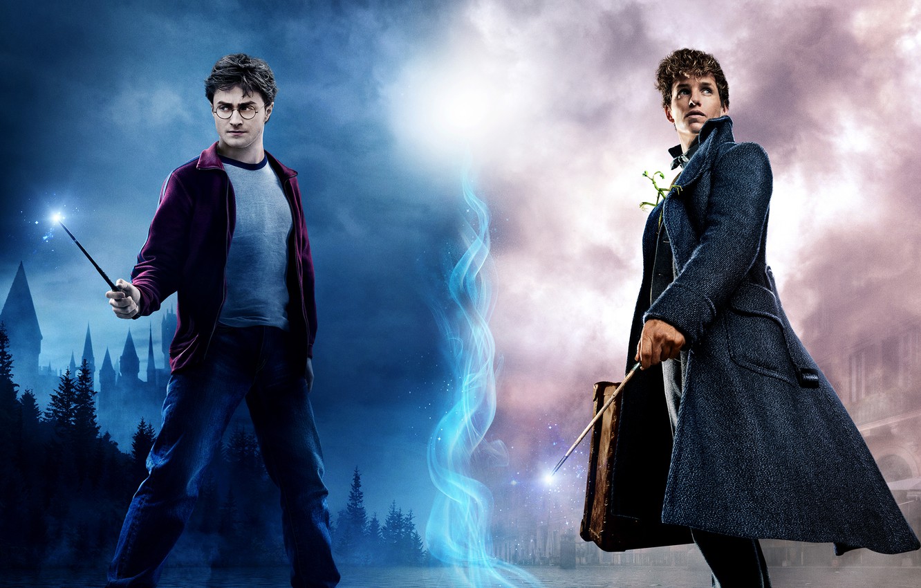 Wallpaper magic magic sticks Harry Potter poster Daniel