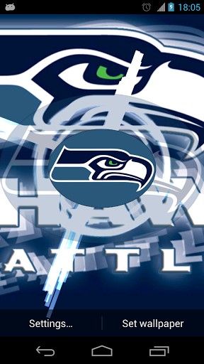Bigger Seattle Seahawks Livewallpaper For Android Screenshot