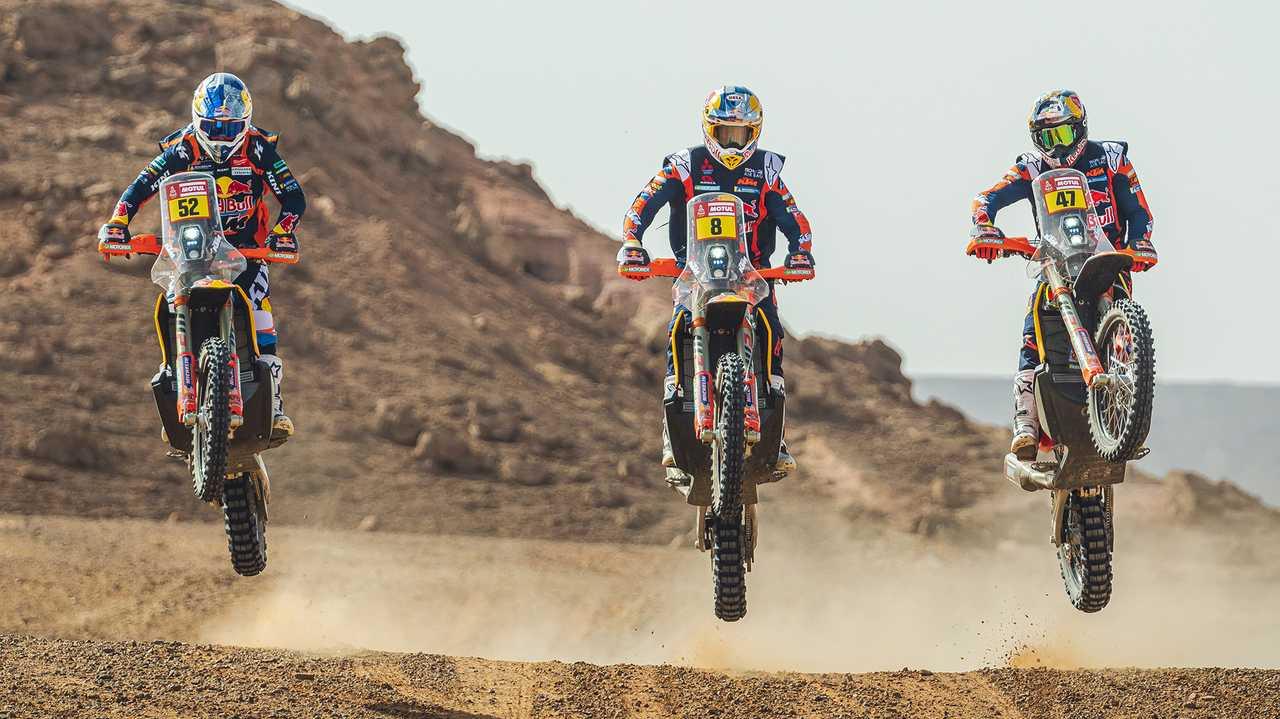 Red Bull Ktm Factory Racing Train To Reclaim Dakar Crown In