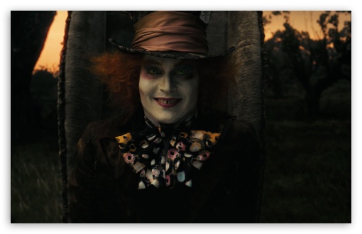 Mad Hatter Alice In Wonderland HD Wallpaper For Standard