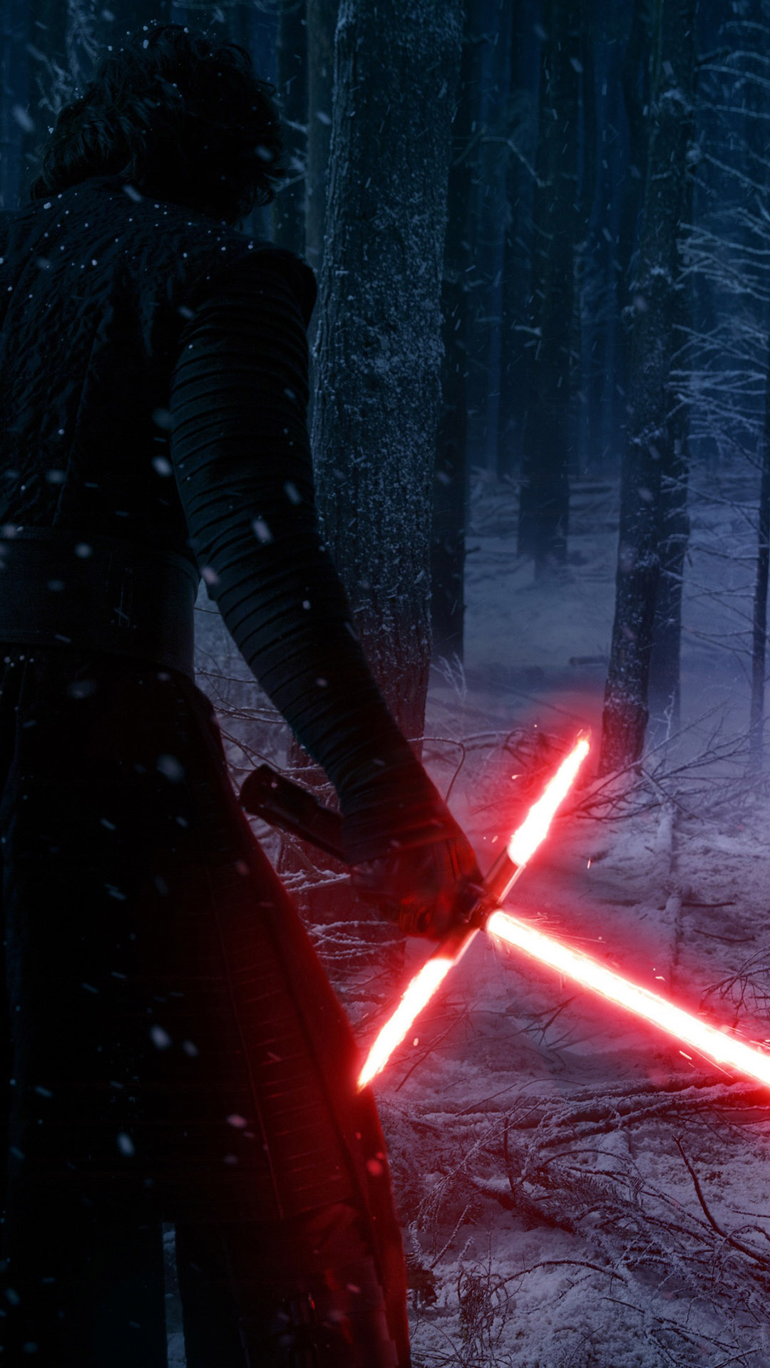 Wars Kylo Ren S Lightsaber Finn Rey Movie Wallpaper Byte