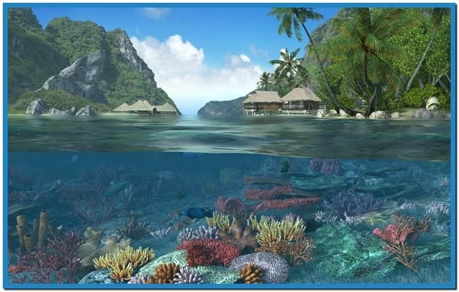 caribbean islands 3d screensaver serial