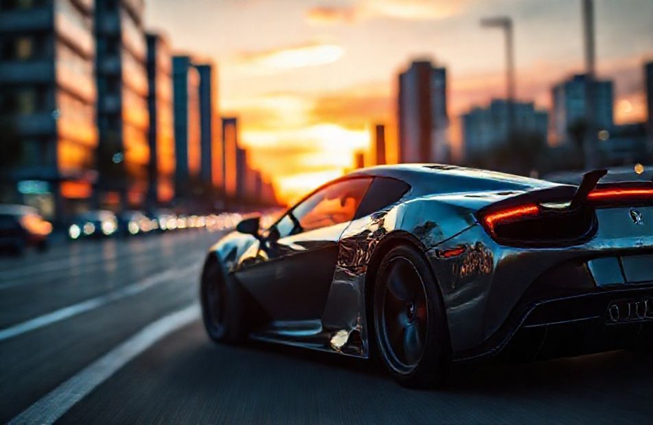 Dual Monitor Car Wallpaper