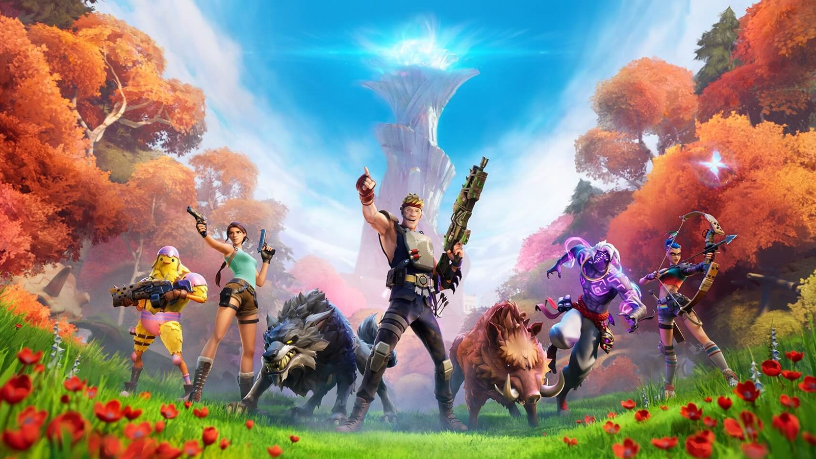 Fortnite Season Adds New Beasts And Biomes Today Rock Paper