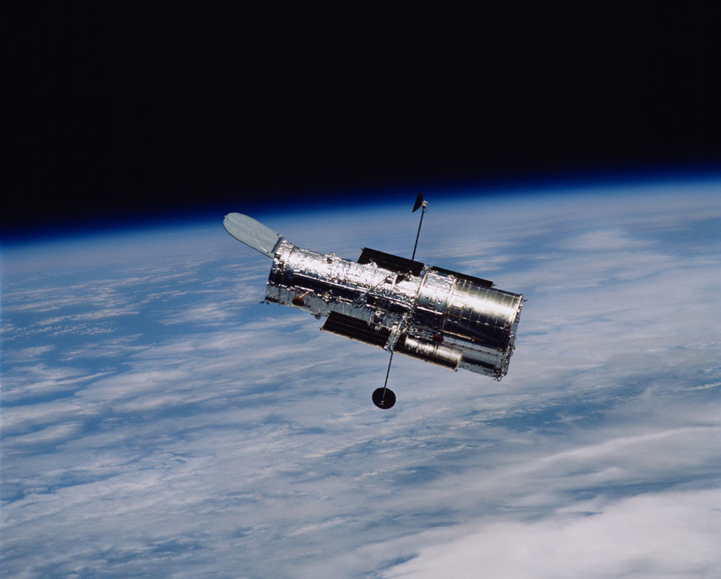 Hubble Black Background Vertical