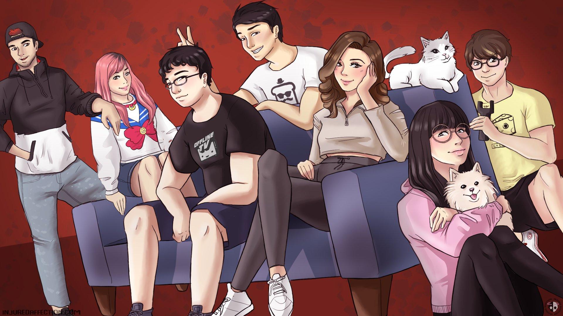 Disguised Toast The Offliv Crew By Ankokufallz Always Cool