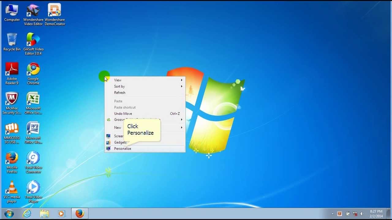 How To Change Desktop Background Icon In Windows