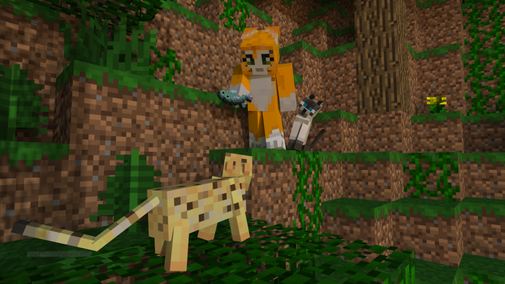 Minecraft Hit The Target Skin Stampy And Cats