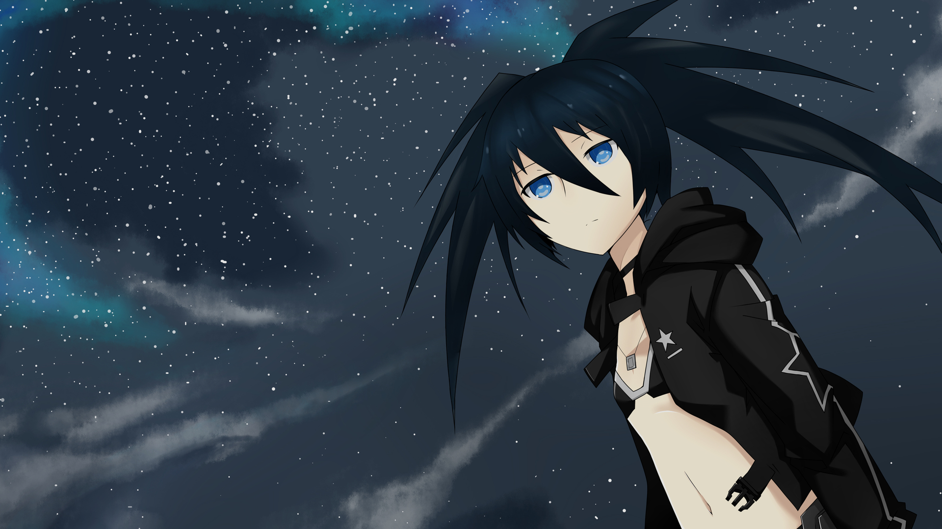3423846 Anime Black Shooter Rock  Rare Gallery HD Wallpapers